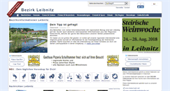 Desktop Screenshot of leibnitz24.at