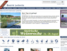 Tablet Screenshot of leibnitz24.at